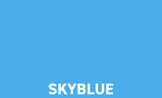 sky blue